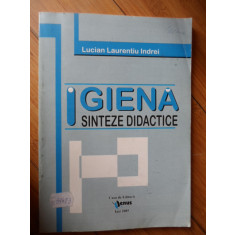 Igiena Sinteze Didactice - Lucian Laurentiu Indrei ,532103