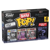 Set 4 Mini Figurine Bitty POP Marvel - War Machine, Funko
