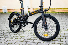 KuKirin V2, Bicicleta electrica pliabila- Bolt, Livrare Mancare, 40 Km foto
