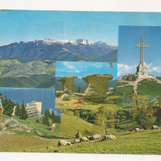 F1 - Carte Postala - Muntii Bucegi,, circulata 1969