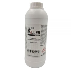 Super Killer 25T EC insecticid concentrat 1L pentru combaterea muștelor ț&acirc;nțarilor g&acirc;ndacilor de bucatarie capuselor furnicilor