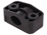 Clipsuri pentru cabluri &Oslash;17-27mm negre