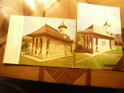 2 Ilustrate Manastirea Vatra Moldovitei 1975 foto
