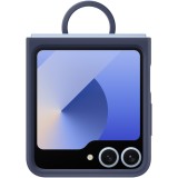 Husă Silicon Samsung Galaxy Z Flip 6, Albastră &Icirc;nchis, Blister EF-PF741TNEGWW