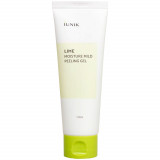 Gel exfoliant cu efect hidratant Lime, 120ml, iUNIK