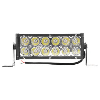 Lampa LED tip bara cu 12 leduri 9-60V 36W 6000K foto