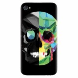 Husa silicon pentru Apple Iphone 4 / 4S, Colorful Skull