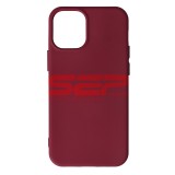 Toc silicon High Copy Apple iPhone 12 Mini Burgundy