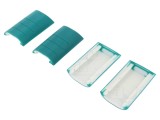 Colțuri din Cauciuc Verzi 33mm, Set 4 Buc.
