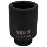 YATO Cheie tubulara hexagonala de impact 43mm prindere patrat 3/4&amp;quot;