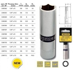 Tubulara adanca de 6mm in 12 puncte, TopMaster