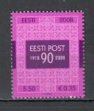 Estonia.2008 90 ani Posta SE.160, Nestampilat