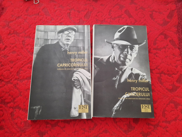 HENRY MILLER TROPICUL CANCERULUI/TROPICUL CAPRICORNULUI EDITURA EST RF14/2