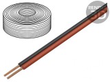 Cablu Cu 2x0,15mm Negru/Roșu 10m
