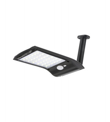 Lampa solara de perete cu 36 LED-uri, senzor de miscare foto