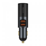 Incarcator auto Baseus Share Together, 60W Max, Quick Charge 4.0+, USB Tip A x2