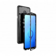 Husa Telefon Magnetica Samsung Galaxy S9+ g965 Clear&amp;amp;amp;Black foto