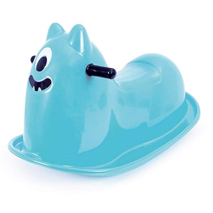 Balansoar copii Monster Bleu - Dolu Balansoar copii Monster Bleu - Dolu