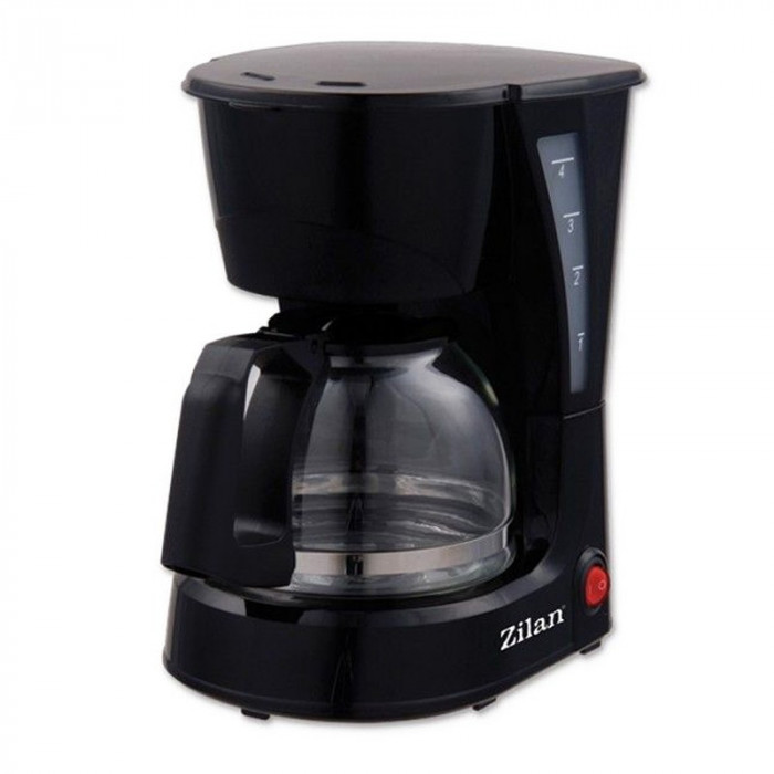 Filtru de cafea Zilan, 0.6 l, 600 W, filtru detasabil