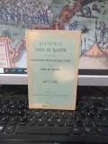 Statute Casa Ajutor Meseriasi Baia Arama Tg Jiu 1909, Editie Princeps, Carte Bibliofilie