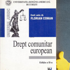 Drept comunitar european Florian Coman
