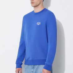 A.P.C. hanorac de bumbac sweat rider barbati, neted, COEZD-H27699