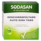 Tablete Ecologice Sodasan Vase, 625g (25 buc) - Fara Enzime, Clor &amp; Fosfati. Vegan, Eco-Garantie. Fabricat in Germania