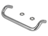 Manetă oțel cromat 47mm cu șurub M5 &Oslash; 10mm