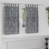 VidaXL Draperie cu perdele 2 pcs Gri 140 x 140 cm Catifea