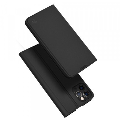 Husa pentru Apple iPhone 12 Pro, Techsuit, Magskin Book, Neagra foto