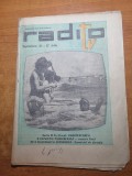 Revista radio tv 18 iulie 1968 cu programul din 21 - 27 iulie 1968