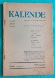 Revista Kalende Nr 6 &ndash; 7 din 1943 Director Vladimir Streinu din cuprins Dimitrie Stelaru Constant Tonegaru Eugen Jebeleanu