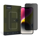 Folie de protectie Ecran Privacy HOFI PRO+ pentru Apple iPhone 16e / 14 / 13 Pro / 13, Sticla securizata, Full Glue