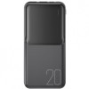 Baterie Externa XO Design PR252, 20000mAh, 10.5W, 2 x USB-A, Neagra