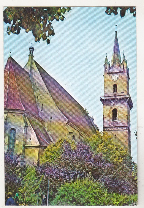 bnk cp Bistrita - Biserica evanghelica - circulata