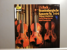 Bach ? Brandenburg Concerto no 1,4,6 (1960/Polydor/RFG) - Vinil/Vinyl/ca Nou foto