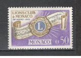 Monaco.1963 Lions Club SM.421, Nestampilat