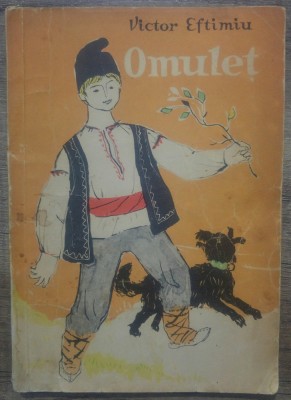 Omulet - Victor Eftimiu// ilustratii Silvia Cambir foto