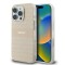 Husa iPhone 16 Pro Max DKNY Hardcase Repeat Texture Pattern With Stripe MagSafe, roz, DKHMP16XHRHSEP