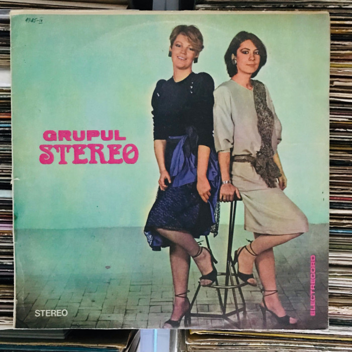 Disc Vinil RAR! GRUPUL STEREO &ndash; Grupul Stereo (1985, electro,synth-pop) EXCELENT