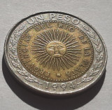 186. Moneda Argentina 1 peso 1994, America Centrala si de Sud