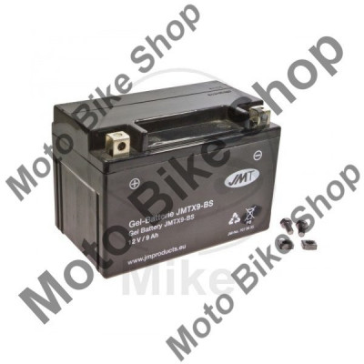 MBS Baterie moto fara intretinere cu gel 12V9Ah YTX9-BS JMT, Cod Produs: 7073935MA foto