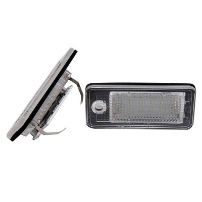 Set 2 Lampi Led Dedicate Numar Inmatriculare Audi A5 A6 foto