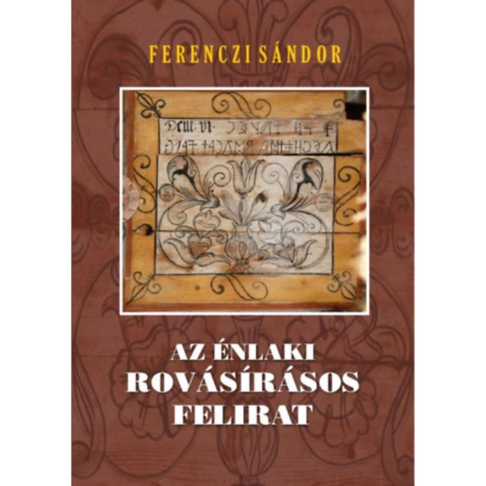 Az &eacute;nlaki rov&aacute;s&iacute;r&aacute;sos felirat - Ferenczi S&aacute;ndor