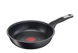 Tigaie Tefal Unlimited, 30 cm, inductie, invelis antiaderent din titan, indicator Thermo-Signal, baza Thermo-Fusion, negru, Resigilat, Grad A