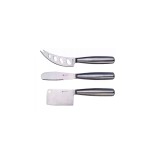 Set cutite pentru branzeturi, 3 elemente din inox, 19.5 x 22 x 24 cm, Kassel