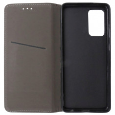 Husa tip carte cu stand Smart Magnetic neagra pentru Samsung Galaxy A72 / A72 5G