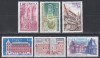 Franța 1979 - Palate și Abații, 6 Serii, MNH, Nestampilat