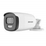 Camera AnalogHD 5MP, lentila 2.8mm, Smart light 40 m, ColoVu, PoC - HIKVISION DS-2CE12HFT-E-2.8mm SafetyGuard Surveillance