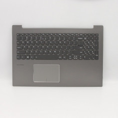 Carcasa superioara cu tastatura palmrest Laptop, Lenovo, IdeaPad 520-15IKB Type 80YL, 81BF, 5CB0N98675, iluminata, layout US